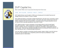 Tablet Screenshot of dvpcapital.com